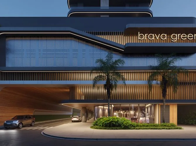 Brava Green Home Club — perspectiva: fachada