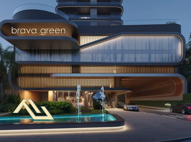 Brava Green Home Club — perspectiva: fachada
