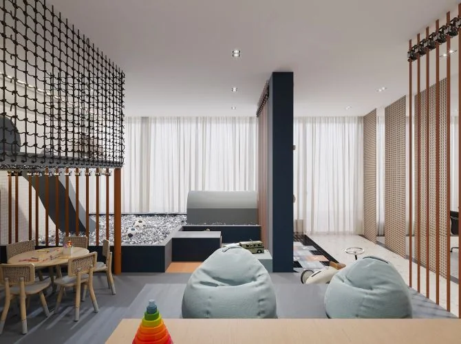 Brava Green Home Club — perspectiva: brinquedoteca