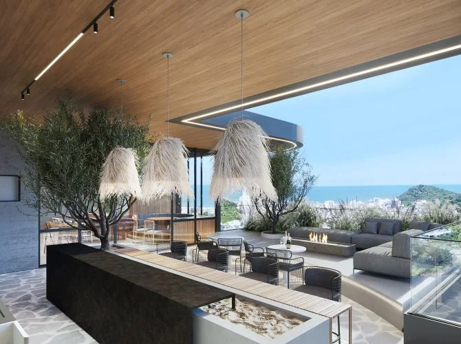 Brava Green Home Club — perspectiva: rooftop