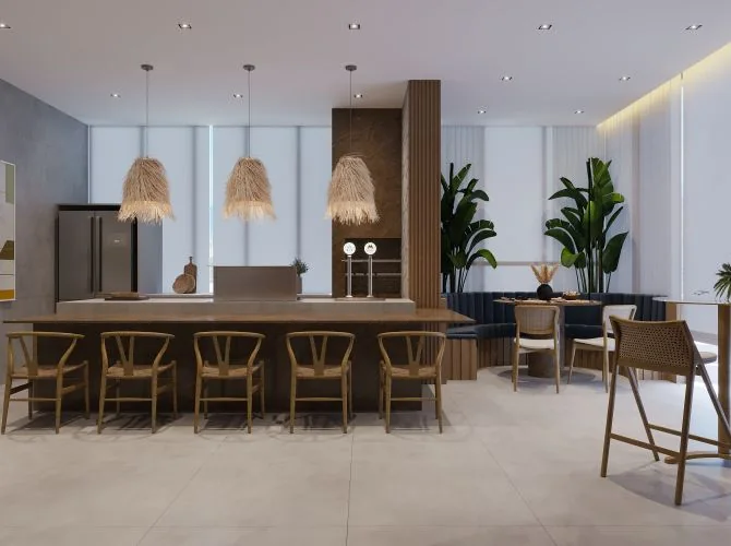 Brava Green Home Club — perspectiva: rooftop