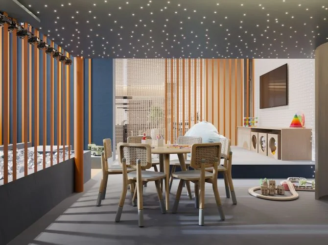 Brava Green Home Club — perspectiva: brinquedoteca